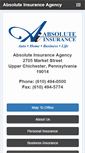 Mobile Screenshot of absoluteinsuranceagency.com